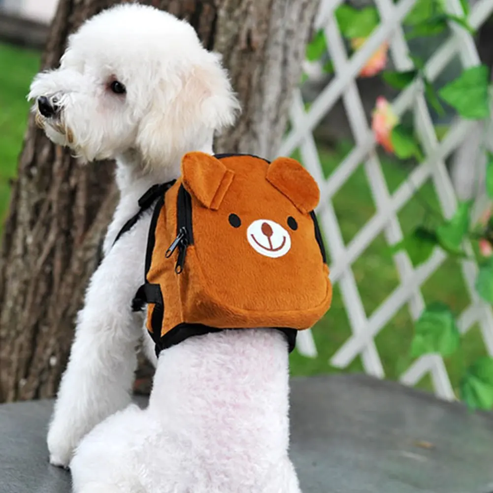 Backpack For Dog Dog Backpack PetAmi Saddle Bag For Medium Large Dogs Saddlebag Dogs Wear Harness Hiking Reflective Safety Side Pockets Vest Pack Camping Travel Orange La Dog Bookbag Dog Backpack Harness
