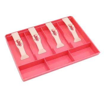 

Durable Abs Money Cash Coin Register Insert Tray Replacement Cashier Drawer Storage Cash Register Tray Box Classify Organizer