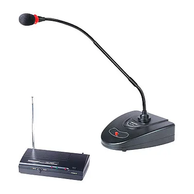 

Takstar ms-168w wireless gooseneck microphone desktop conference microphone with transimitter for speech broadcasting