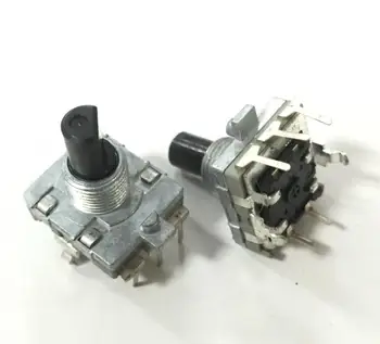 

2PCS/LOT Taiwan SW rising Wei type EC16 encoder, with press switch, 24 position, pulse shaft length, 15MM digital potentiometer