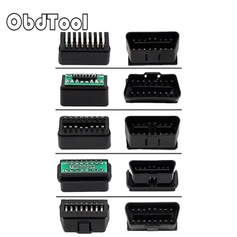 

2019 Best Price 1Pcs Car Diagnostic Tool OBD Male Plug 16Pin OBD2 Connector OBD 2 16 Pin OBD II Adaptor OBDII J1962 Connector