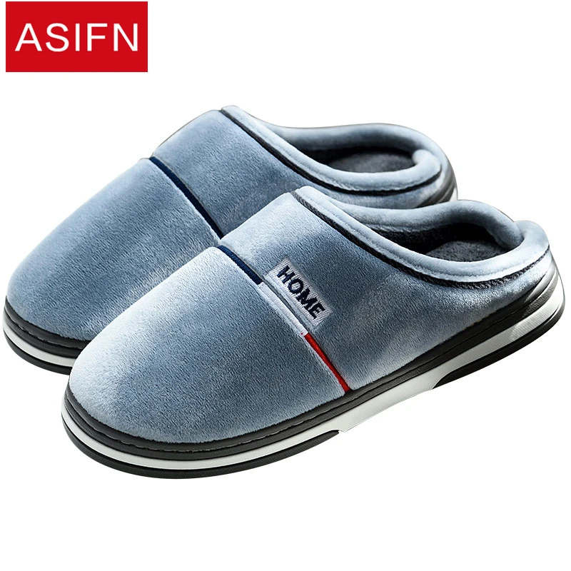 ASIFN Men Slippers Home Warm Plush Women Ladies Shoes Indoor Man Winter Fur Couple Basic Slipper Sepatu Pria Female Flip Flops ASIFN Men Slippers Home Warm Plush Women Ladies Shoes Indoor Man Winter Fur Couple Basic Slipper Sepatu Pria Female Flip Flops