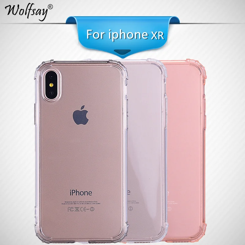 Full Protection Clear Case For Fundas iphone XR Case HD