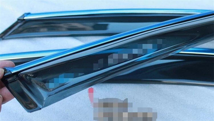 For FORD Focus Plastic Window Visor Vent Shades Sun Rain Deflector Guard For FORD Focus Auto Accessories 4PCS/SET 202