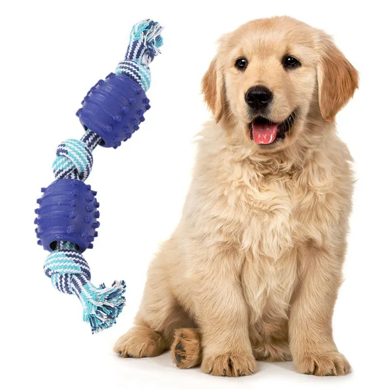 Pet Soft Dog Toys Animal Cotton Dog Rope Toys Durable Cotton Chew Toys Training Teething Toys