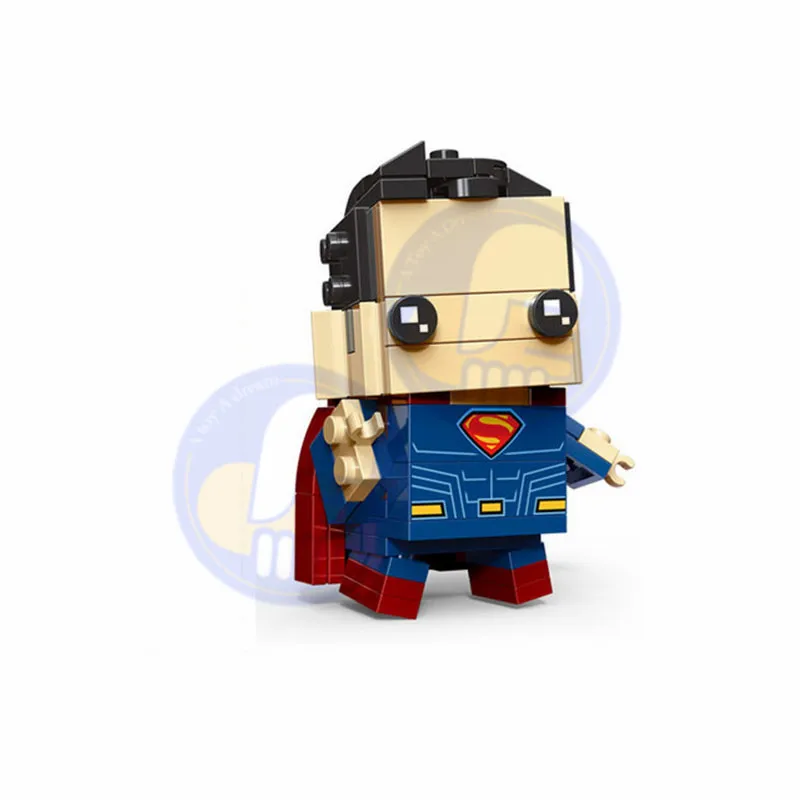 Новинка Brickheadz Marvels Мститель Супер Герои Бэтмен Железный человек паук строительные блоки кирпичи игрушки совместимы с Brickheadz игрушки