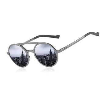 

MYDYICAT Hot Black Gold Goggle Male Round Sunglasses Luxury Brand Men Glasses Retro Vintage Women Sun glasses UV400 Retro Style