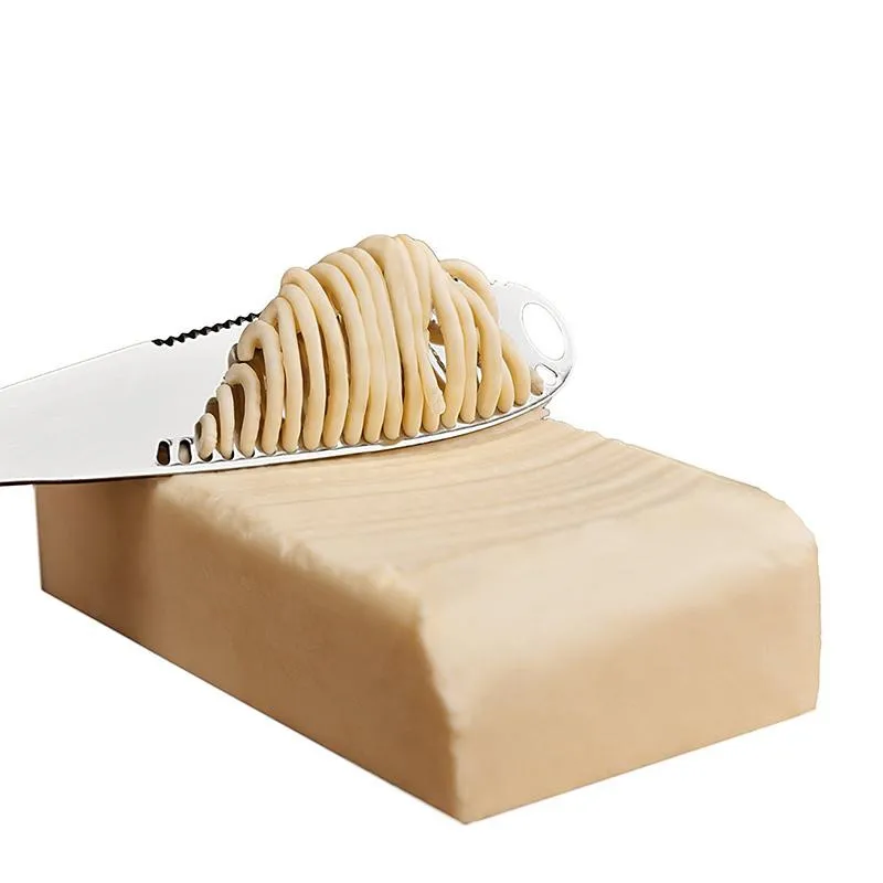 Нож для масла и сыра десертное варенье разбрасыватель удобрений крем Ножи s утварь, столовые приборы кондитерского инструмента для завтрака тоста Нержавеющая сталь инструмент