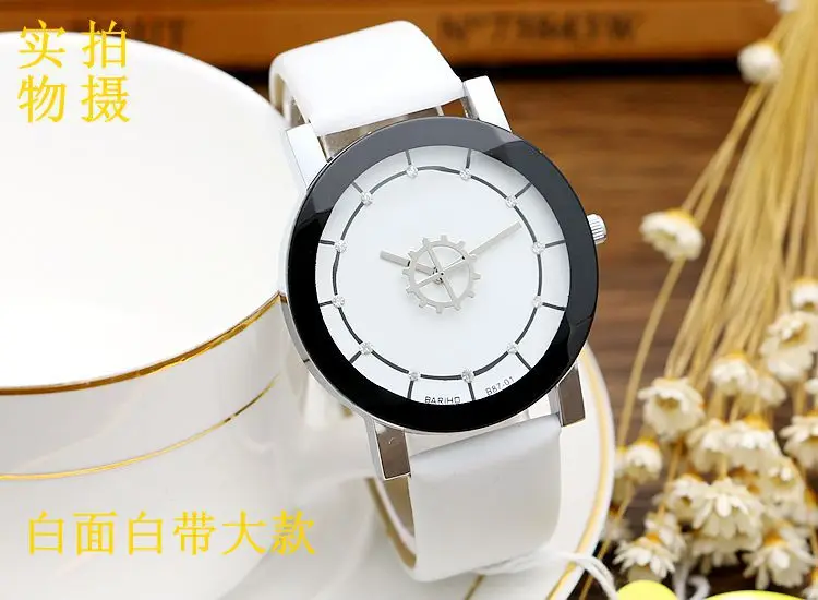 Женские и мужские кварцевые часы с кожаным ремешком|wristwatch brand|wristwatch militarywristwatch women