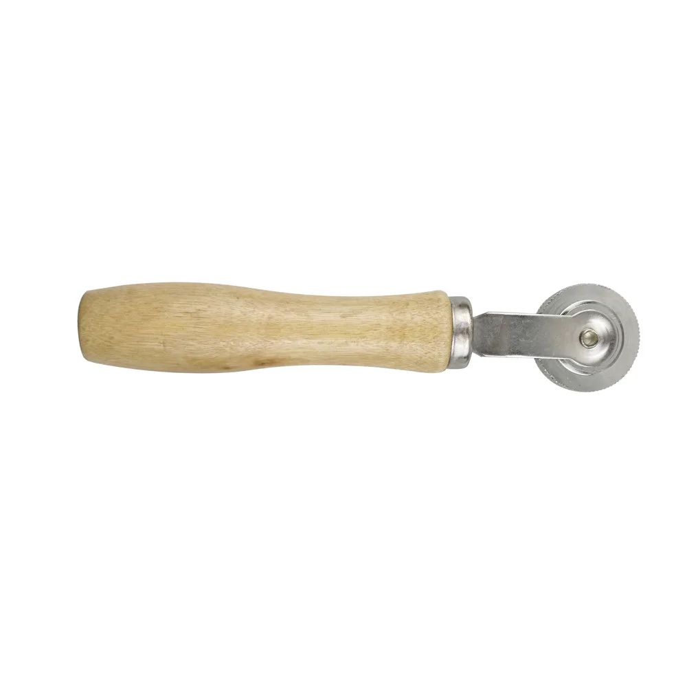 

AUTO car-styling 1PC 6mm / Tire Patch Stitcher - 6mm wide, wood handle, ball bearing roller car styling feb27