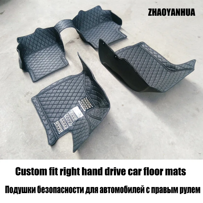 Custom fit автомобиля аксессуары для интерьера с правым рулем коврик hyundai ix30 ix35 i30 veloster