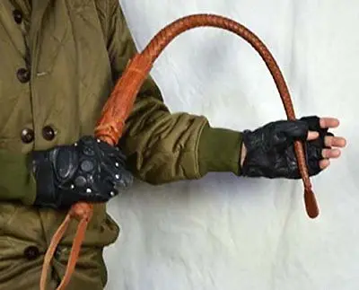 MILITARY ARMY LEATHER HORSE WHIP RIDING CROP HANDMADE