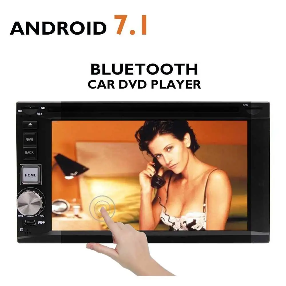 Android 7 1 Double Din Car DVD Player 6 2 Octa Core Car Stereo font b