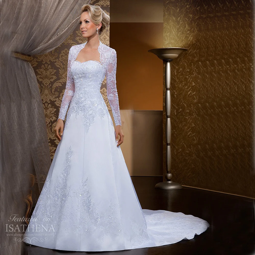 glitter lace wedding dress