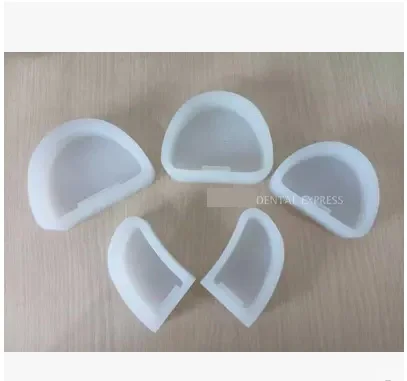 

5Pcs Dental Lab Silicone Plaster Model Former Base Molds Mould