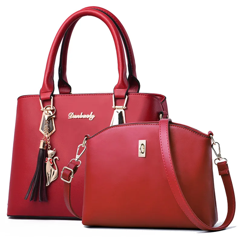 women bag Fashion Casual Contain two packages Luxury handbag Designer Shoulder bags new bags for women 2019 Composite bag bolsos women bag Fashion Casual Contain two packages Luxury handbag Designer Shoulder bags new bags for women 2019 Composite bag bolsos