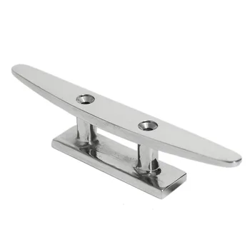 

316 Stainless Steel Polished Combo Mooring Cleat 100mm For Marine Boat Yacht