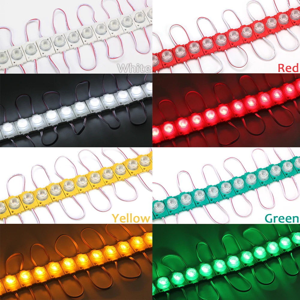 DC12V SMD 3030 20 светодиодов Яркость модуль светодиодные лампы