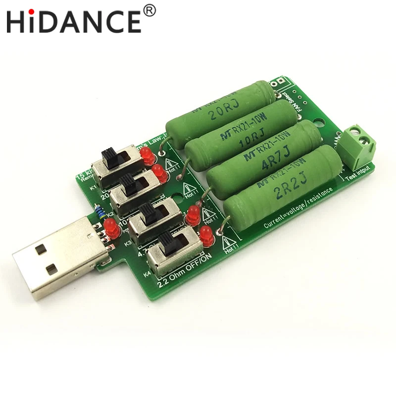 Goede Usb dc elektronische belasting Hoge ontlading weerstand weerstand verstelbare 4 soort huidige industri euml;le batterij capaciteit tester
