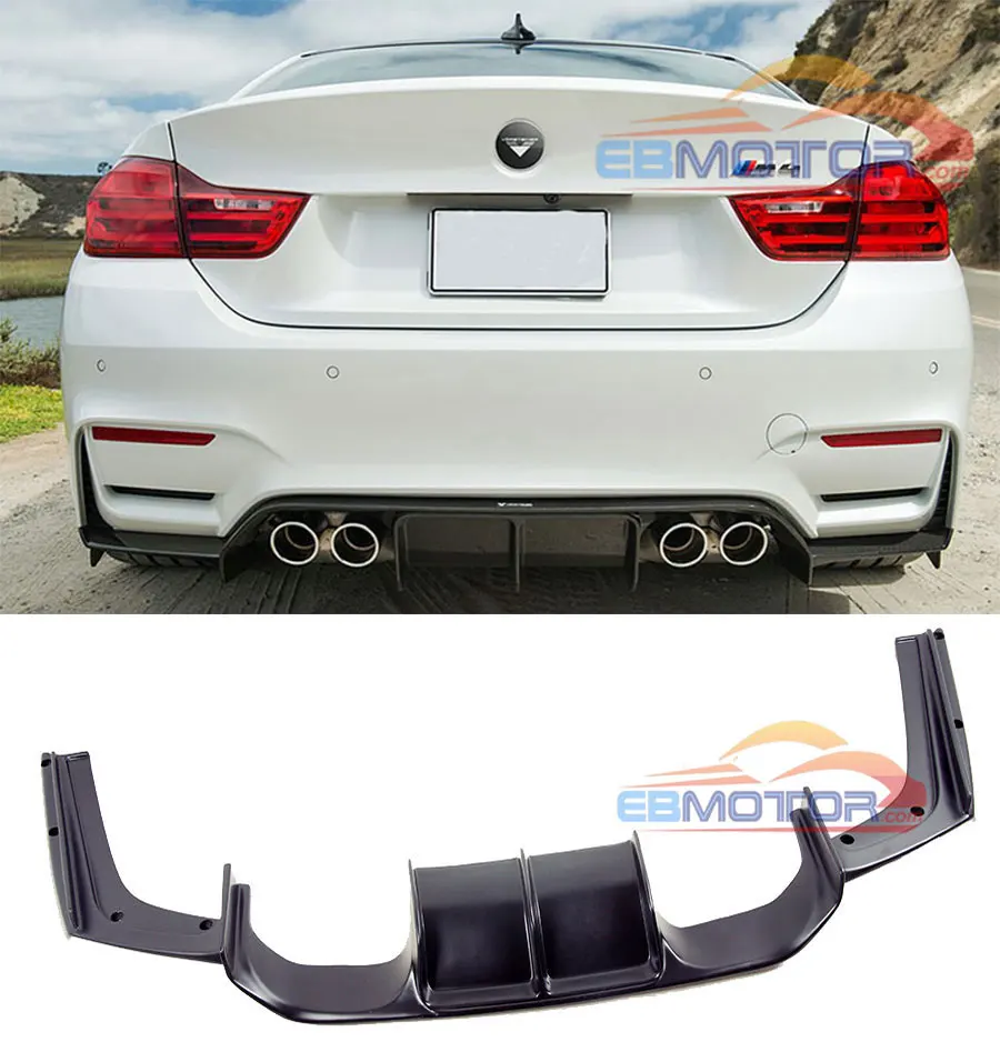 

UNPAINTED V Style Rear Diffuser For BMW F8X F80 F82 M3 M4 2014UP B255F