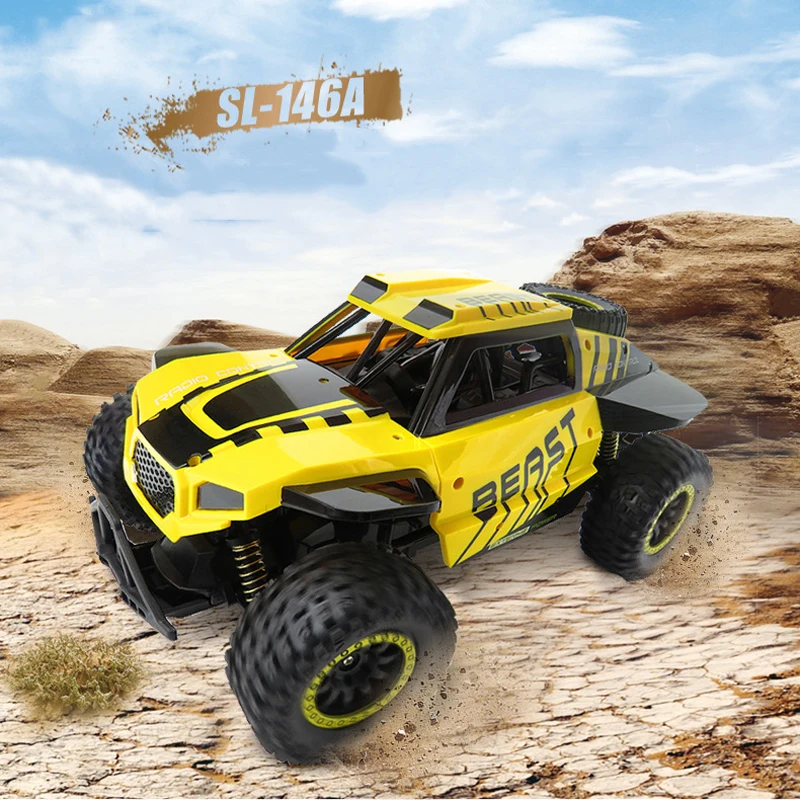 1:14 two-wheel drive  Remote Control Cars Toy 2.4GHz 20 - 25km/H Independent Suspension Spring Off Road Vehicle RC Crawler Car 
