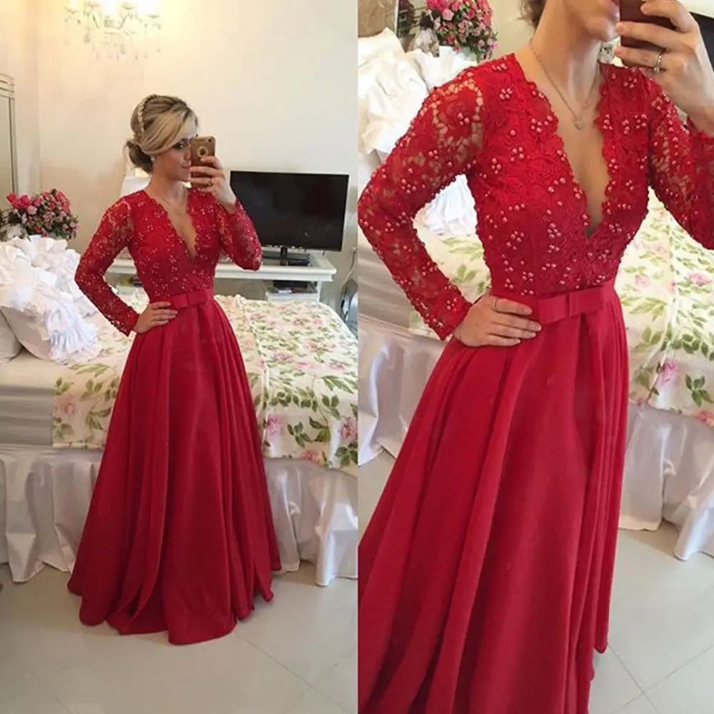 Online Get Cheap Long Sleeve Bridesmaid Dress Alibaba