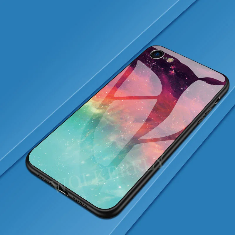 Red mi 7 Чехол для мобильного телефона для Xiaomi mi 9t 9 se A3 A2 8 Lite A1 Max3 mi x3 5X 6X Red mi Примечание 7 5 6 iPad Pro 6A 7A K20 Pro S2 звезда Мрамор Стекло крышка - Цвет: 1