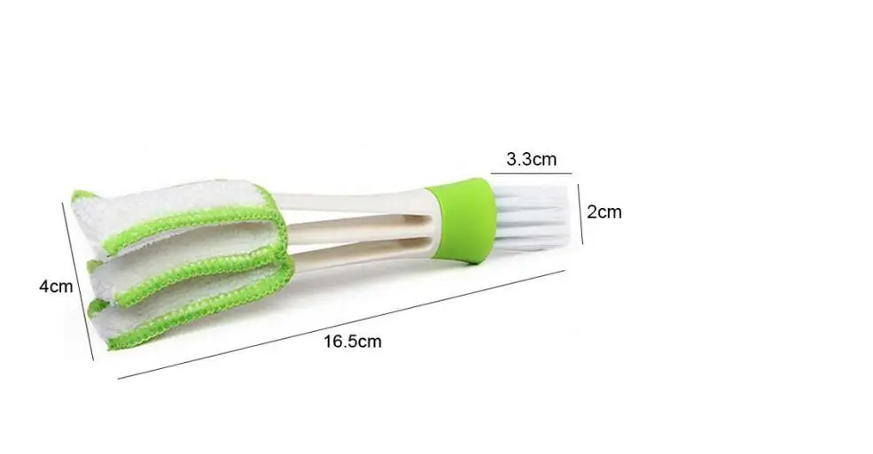 New Multifunctional Auto Air Conditioner Outlet Cleaning Brush Air Outlet Gap Dust Cleaner Car Interior Accessories  (1)