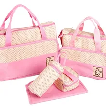 Promition! Сумка для подгузников из пяти предметов, многофункциональный, для мам, сумки для беременных, сумки для подгузников на плечо