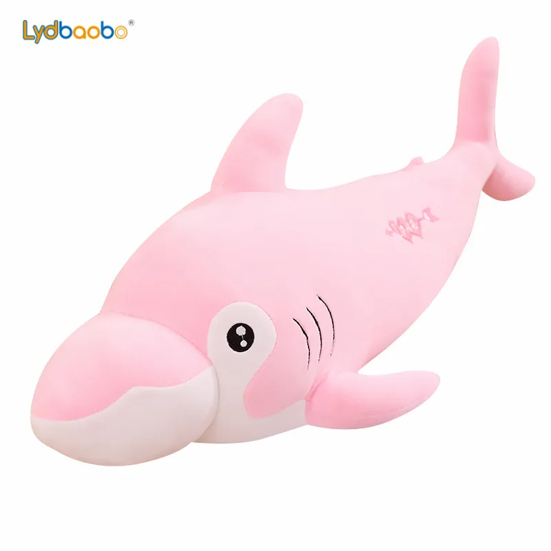 

90CM Giant Baby Lovely Shark Animal Stuffed Soft Pillow Plush High Quality Dolphin Plush Toys Children Birthday Present Gifts