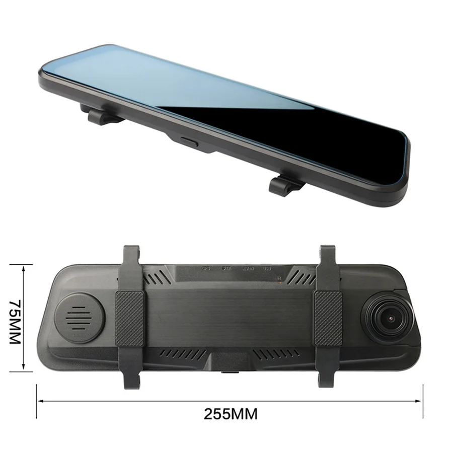 Двойной 1080P 4G Android 8,1 10 дюймов поток медиа Автомобильное зеркало заднего вида Bluetooth камера Автомобильный видеорегистратор ADAS Super Night WiFi gps видеорегистратор