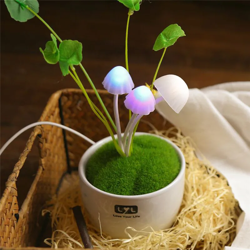 USB Charging Light Control Mushroom LED Night Light Baby Sleep kids Bedside Bedroom Night Lighting Home Desk Decor USB Charging Light Control Mushroom LED Night Light Baby Sleep kids Bedside Bedroom Night Lighting Home Desk Decor