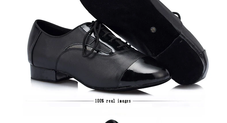 20161228_162520_048Professional Dance Shoes Brand Man Sports Latin Shoes Genuine Leather Upscale Fitness Breathable Adult Boy Social Sneakers 8001