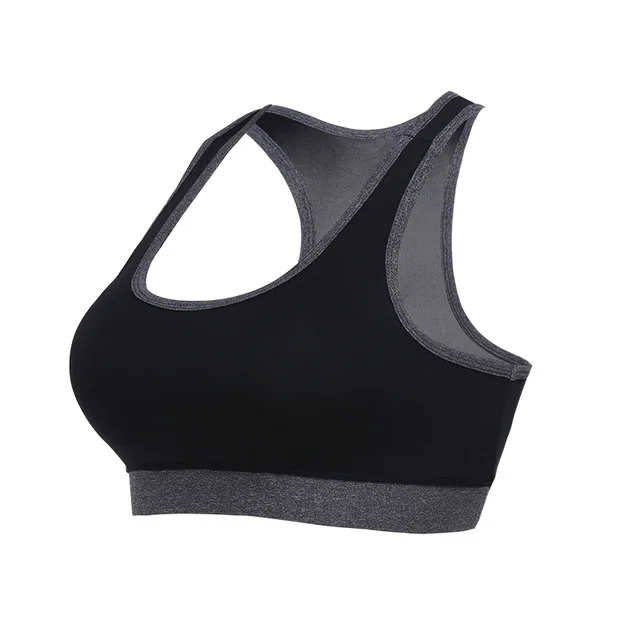 wireless push up sports bra