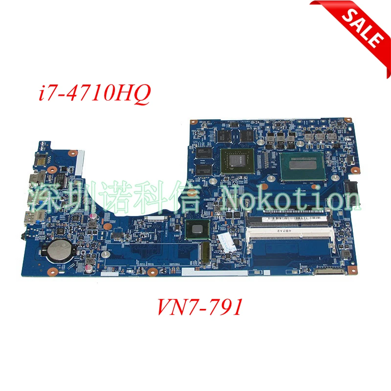 NOKOTION для acer aspire VN7-791 Материнская плата ноутбука 448.02g08001m NBMQR11004 NB. MQR11.004 I7-4710HQ процессор GTX860M основная плата