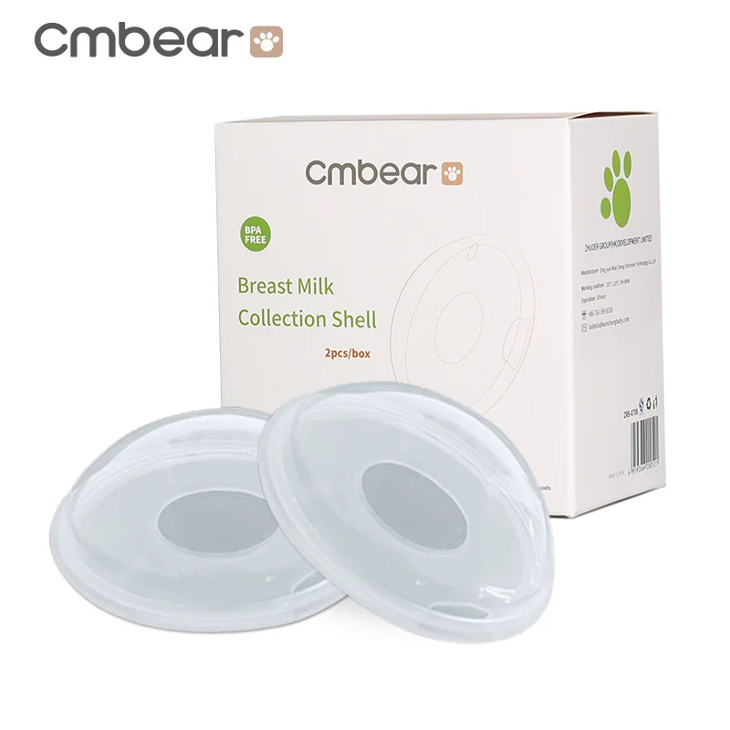 Cmbear 2 шт многоразовый портативный молокоотсос для предотвращения утечки молокоотсос для кормления послеродовой беременных женщин PP материал