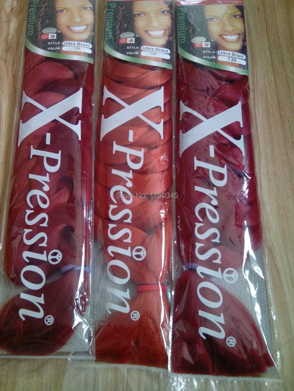 82 130 5pcs Lot 165g Pack Xpression Braiding Hair Milkyway Hair