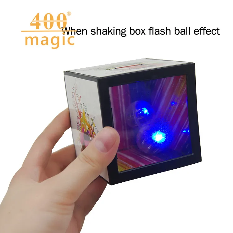 Забавные гаджеты мигающей подсветкой Magic Box Копилка закрыть фокус денежный ящик