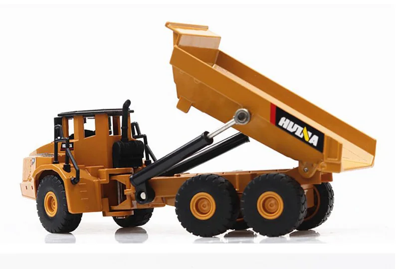 20 см 1/50 масштабная модель грузовика литой металлический автомобильный трактор шарнирный самосвал экскаватор игрушка инжиниринг для детской коллекции