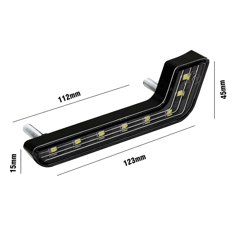 SUNKIA Car External Lights High Power L-Type Waterproof DRL Daytime Running Light Fog Driving Day Lamp with On/Off Fucnction SUNKIA Car External Lights High Power L-Type Waterproof DRL Daytime Running Light Fog Driving Day Lamp with On/Off Fucnction
