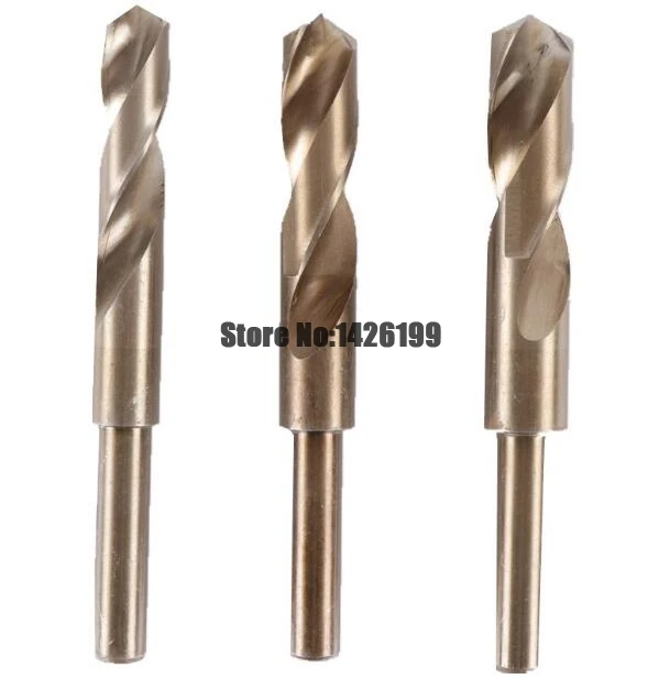 

1PCS 1/2" inch Dia Reduced Shank HSS-CO Twist Drill Bit 13.0mm-32mm Blade For Machining (13/15/16/18/19/20/22/25/28/30mm)