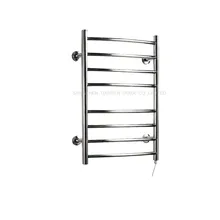 1 шт. держатель полотенец с подогревом аксессуары для ванной комнаты стойка из нержавеющей стали Электрический полотенцесушитель Сушилка 110 В/220 В 80 Вт