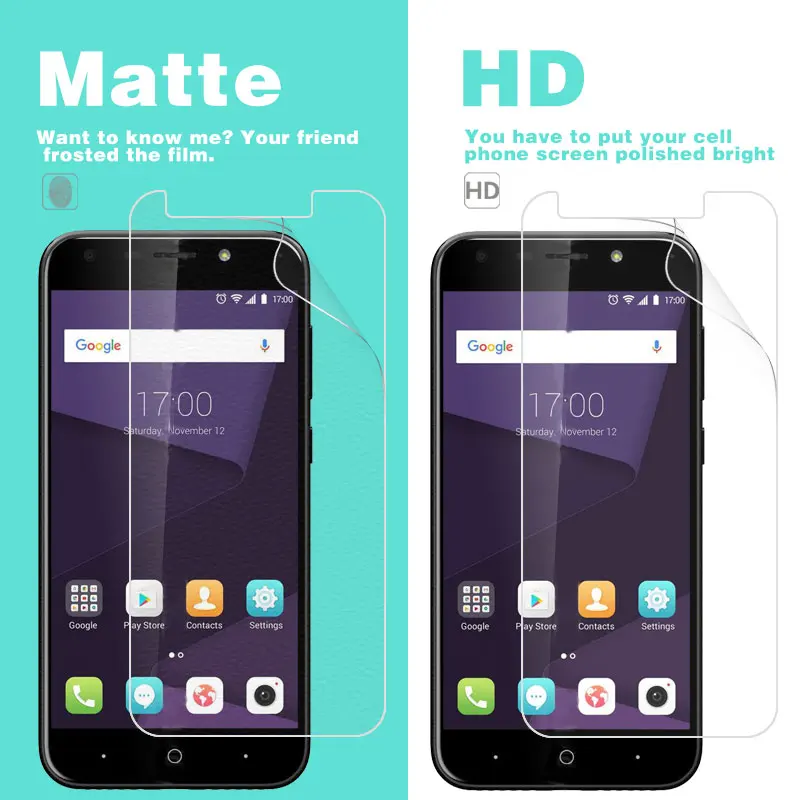 HD прозрачный глянцевый экран для ZTE Blade A6 Lite 5 2 с антибликовым покрытием и защитой