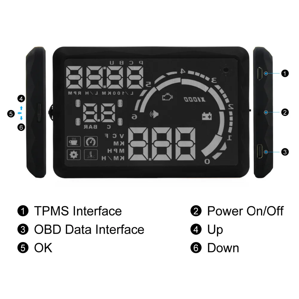 V-checker-H301-HUD-Head-Up-Display-OBD-II-Scanner-Car-Engine-Fault-Code-Reader-CAN (1)