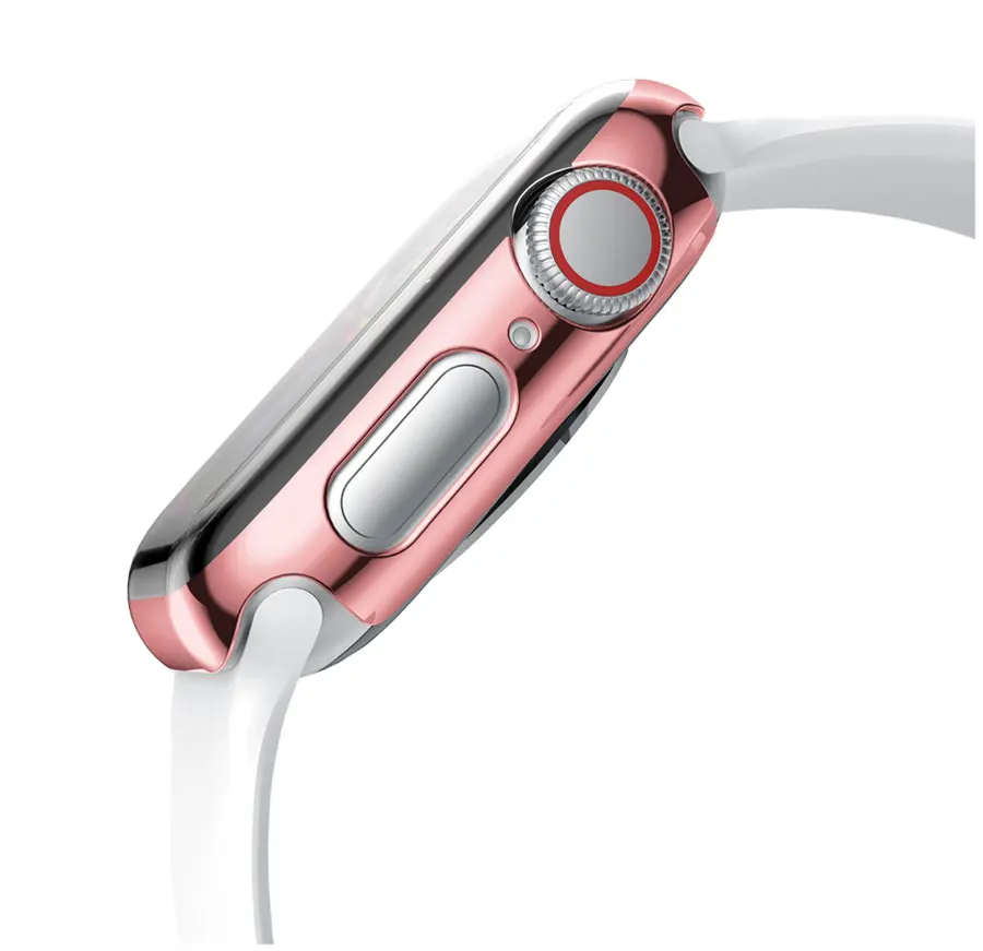 Чехол для apple watch band 4 44 мм 40 мм iwatch 4 3 2 корпус 42 мм 38 мм Защитная крышка экрана apple watch 4 3 2 1 Аксессуары