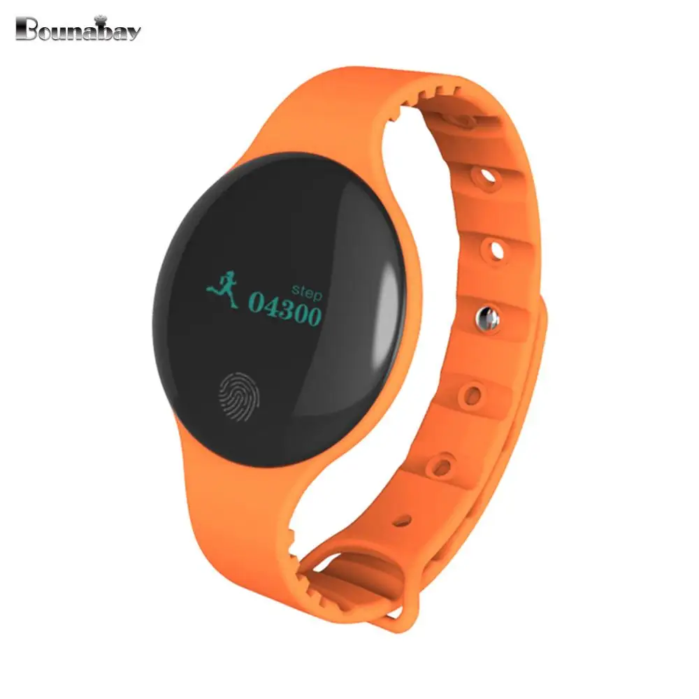 

Bounabay Smart Bracelet Fitness Tracker Wristband OLED Touchpad Message Call Reminder Alarm Bracelet for Android IOS Smart Band