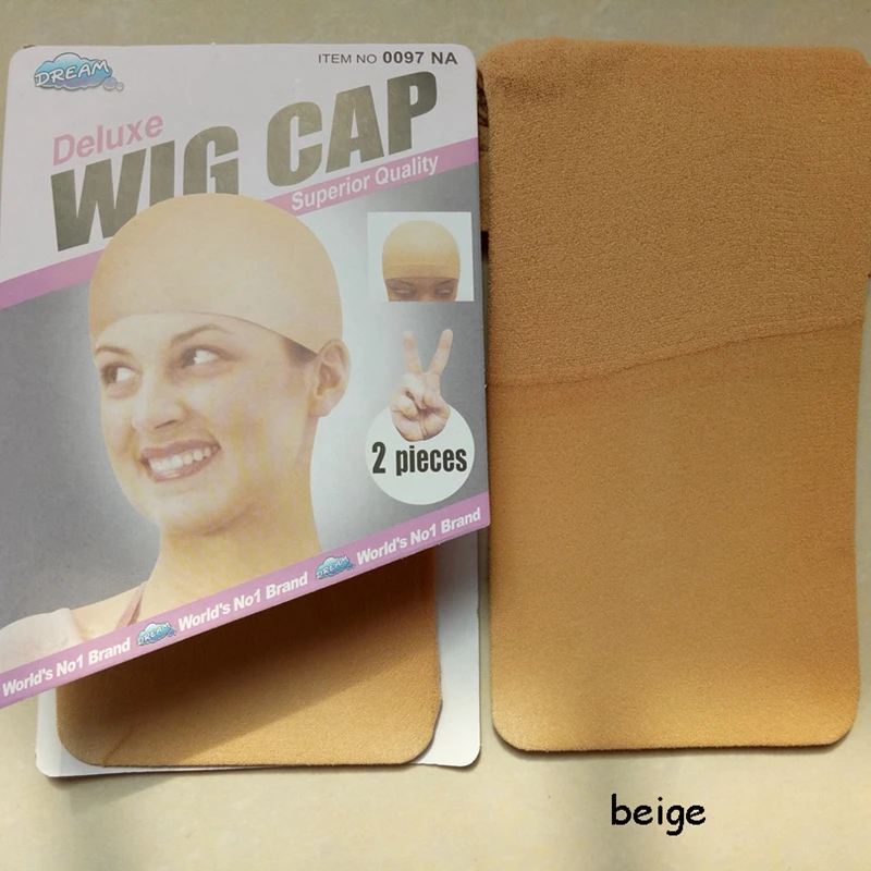 16-24pcs New Deluxe Dream Wig Cap Polyester Hairnet Hair Mesh Wig Weaving Cap Stretchable Elastic Hair Net