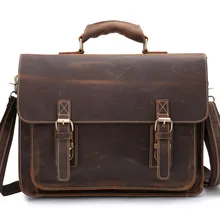 Мужская сумка из натуральной кожи, мягкая сумка, верхний слой кожи, большая вместительность, сумки через плечо для мужчин, деловой портфель