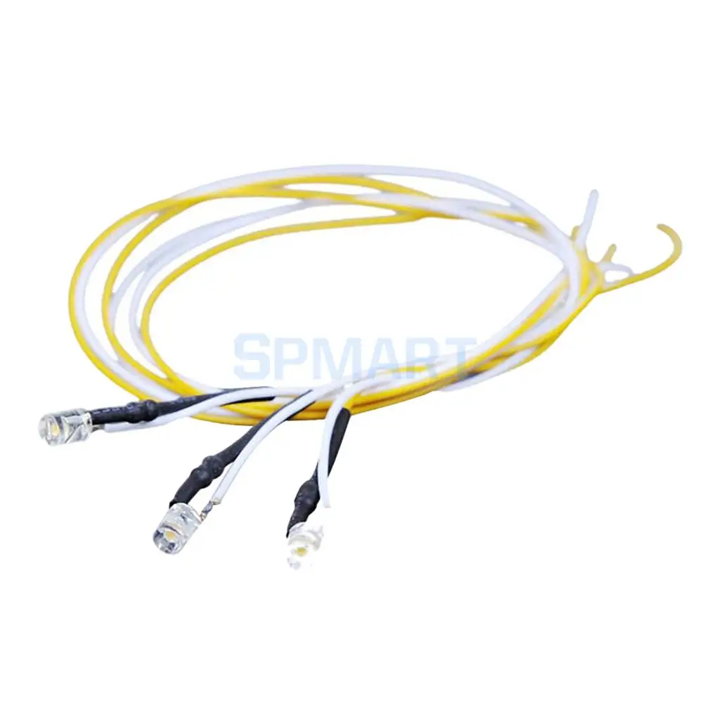 5Pcs LED Light Cool Lighting Wire Cable for Sand Table Diorama Architecture Street Layout Lamp