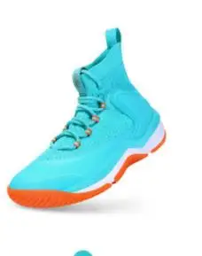 Shallow lake blue 40 xiaomi mijia FREETIE полые баскетбольные кроссовки мужские летающие тканые верхний каблук twist-proof ТПУ Толстая стелька высокая-эластичная EVU - Цвет: Shallow lake blue 40